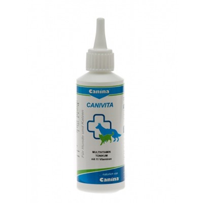 Canivita. Эмульгированный витаминный тоник для собак и котов, 100 мл. Сanina (Канина)