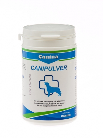 Сanina (Канина) Canipulver. Кормовая добавка с кальцием, минералами и витаминами для собак 350 гр