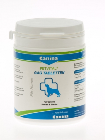 Petvital Gag. Препарат при проблемах связов и суставов у собак, 90 табл. Canina (Канина)
