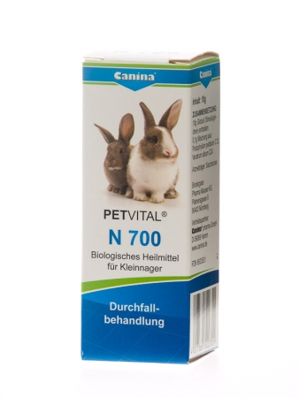 Petvital N 700. Препарат для нормализации пищеваренья у грызунов, 15 мл. Canina (Канина)