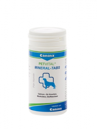 Petvital Mineral-Tabs. Минеральный комплекс для собак, 50 табл. Canina (Канина)