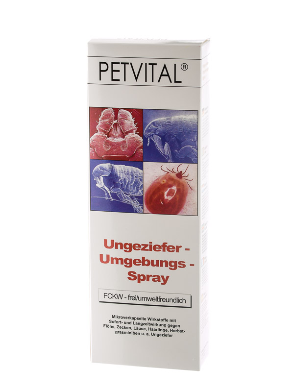 Сanina (Канина) PETVITAL Umgebungs Spray. Спрей противопарзитарный для помещений, 500 мл