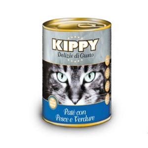 Kippy (Киппи). Паштет для кошек с рыбой и овощами, 400 гр