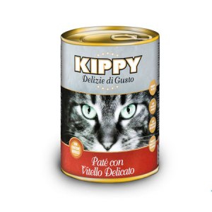 Kippy (Киппи). Паштет для кошек с телятиной, 400 гр