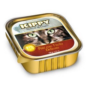 Kippy (Киппи). Паштет для кошек с телятиной, 100 гр