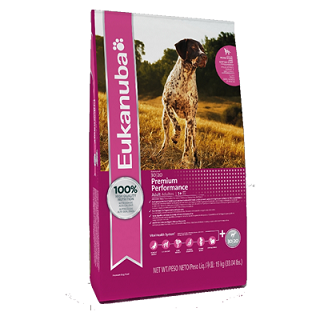 Eukanuba (Эукануба) Premium Performance Chicken and Turkey. Сухой корм для взрослых собак всех пород с повышенной активностью и нагрузками, 19 кг