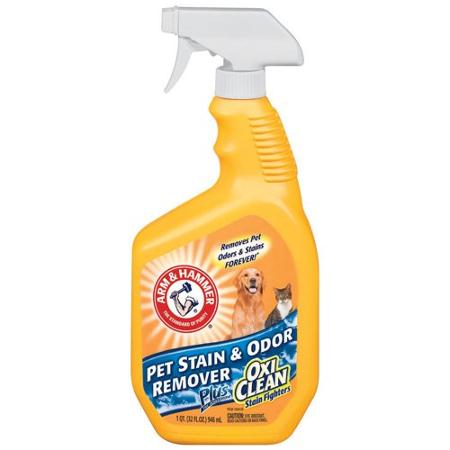 Pet Stain and Odor Remover. Уничтожитель пятен и запаха животных, 946 мл. Arm&Hammer (Арм энд Хаммер)