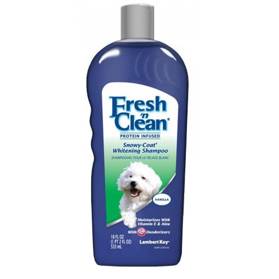 Snowy Coat Whitening Shampoo. Шампунь осветляющий для собак и кошек, 533 мл. Fresh 'n Clean (Фрэш энд Клин)