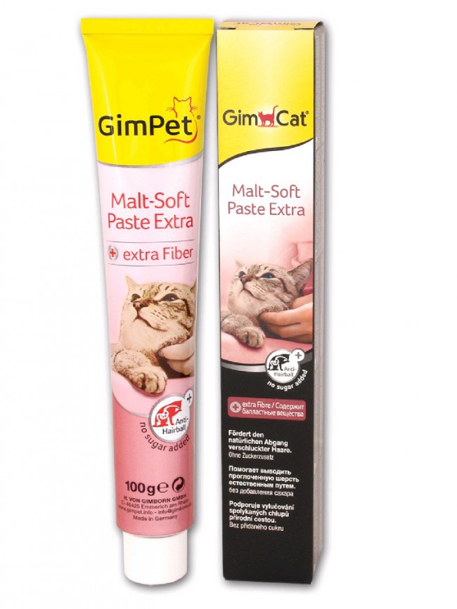 Malt Soft Extra Paste. Паста для выведения шерсти для кошек, 20 гр. Gimpet (Джимпет)