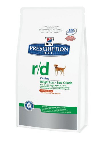 Hills (Хилс) Prescription Diet Canine r/d. Сухой диетический корм для собак при избыточном весе, 1,5 кг