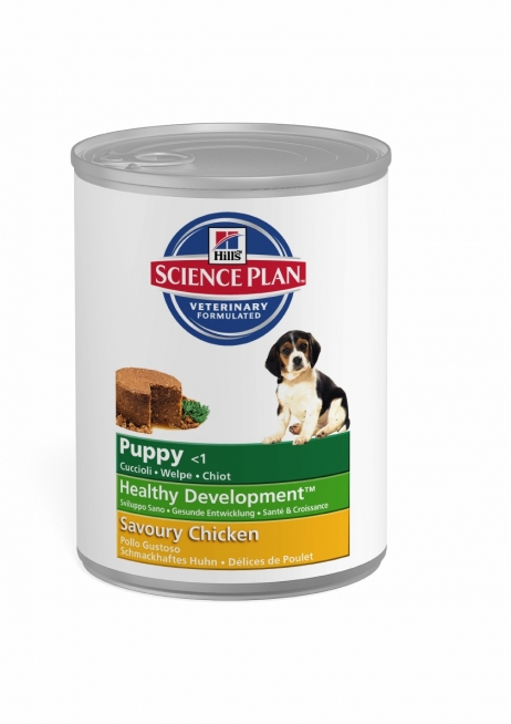 Hills (Хилс) Puppy Healthy Development. Консервированый корм для щенков с курицей, 0,370 кг