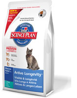 Hills (Хилс) Mature Adult 7+ Active Longevity Tuna. Сухой корм с тунцом для кошек старше 7 лет, 2 кг
