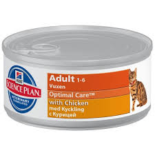 Hills (Хилс) Adult Chicken. Консервированый корм для кошек с курицей, 156 гр