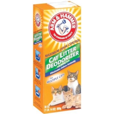 Cat Litter Deodorizer. Дезодорант для кошачьих туалетов в форме порошка, 567 гр. Arm&Hammer (Арм энд Хаммер)