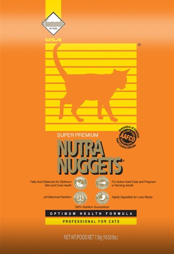 Nutra Nuggets (Нутра Нагетс) Professional. Сухой корм для котят, беременных, кормящих и активных кошек (оранжевая), 1 кг