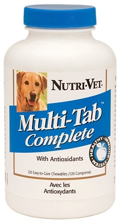 Nutri-Vet (Нутри-Вет) Multi-tab Complete Liver Chewables. Жевательные таблетки для собак - 
