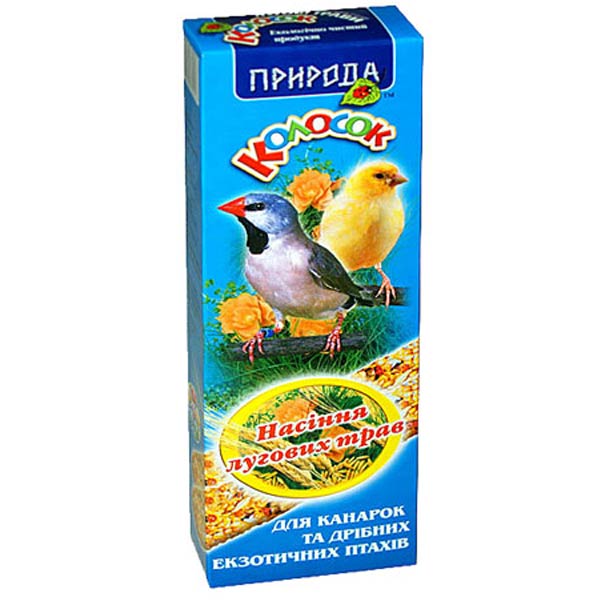 Природа Колосок для канареек - Трава