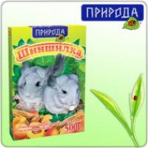 Шиншилка. Полноценный витаминизированный корм для шиншилл, 500 гр. ТМ Природа