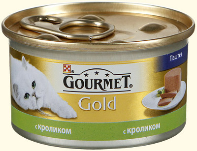 Gourmet Gold (Гурме Голд). Паштет с кроликом, 85 гр.