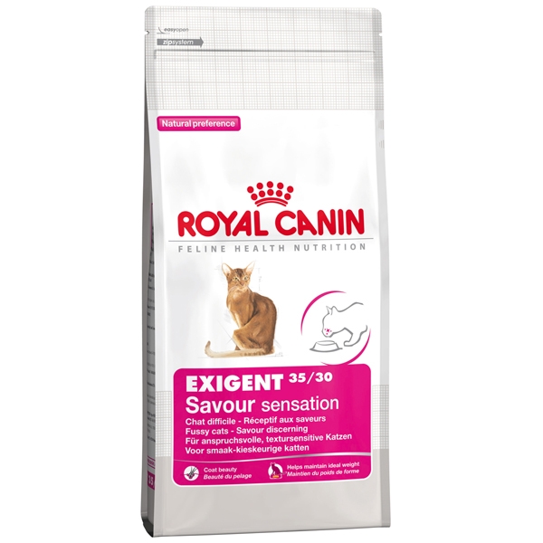 Royal Canin (Роял Канин) Exigent. Сухой корм для очень привередливых кошек с курицей и индейкой, 0,4 кг