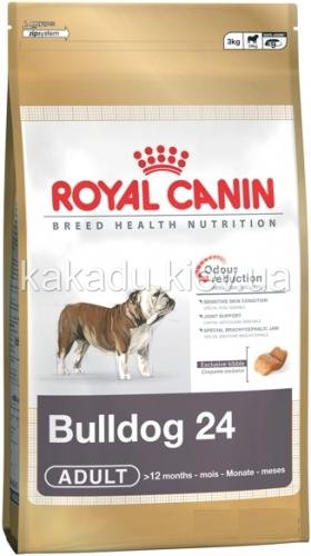 Royal Canin (Роял Канин) Bulldog. Сухой корм для взрослых собак породы Английский бульдог, 3 кг