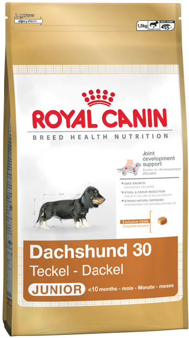 Royal Canin (Роял Канин) Dachshund Junior. Сухой корм для щенков породы Такса до 10 месяцев, 1,5 кг