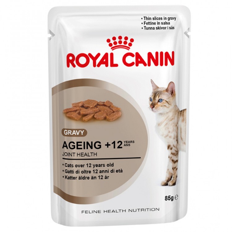 Royal Canin (Роял Канин) Ageing +12. Консервированный корм для кошек старше 12 лет, 85 г