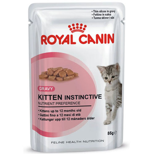 Royal Canin (Роял Канин) Kitten Instinctive. Консервированный корм для котят до 12 месяцев, 85 гр