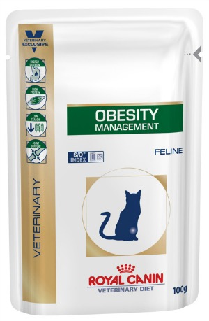 Royal Canin (Роял Канин) Obesity. Консервированный диетический корм для лечения ожирения у кошек, 100 гр