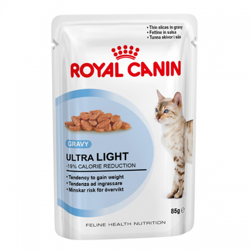 Royal Canin (Роял Канин) Ultra Light. Консервированный корм для кошек, склонных к полноте, 85 гр