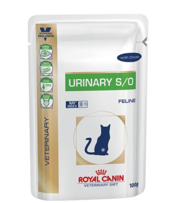 Royal Canin (Роял Канин) Urinary. Консервированный диетический корм для кошек при мочекаменной болезни, 100 гр