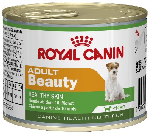 Royal Canin (Роял канин) Adult Beauty. Консервированный корм для взрослых собак мелких пород с чувствительной кожей, 0,195 кг