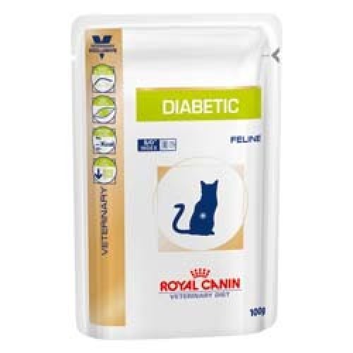 Royal Canin (Роял Канин) Diabetic. Консервированный диетический корм для кошек при сахарном диабете, 100гр.