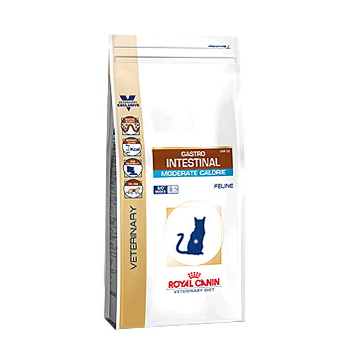 Royal Canin (Роял Канин) Gastro Intestinal Moderate Calorie. Сухой диетический корм для кошек при нарушениях пищеварения с меньшим содержанием калорий, 0,4 кг