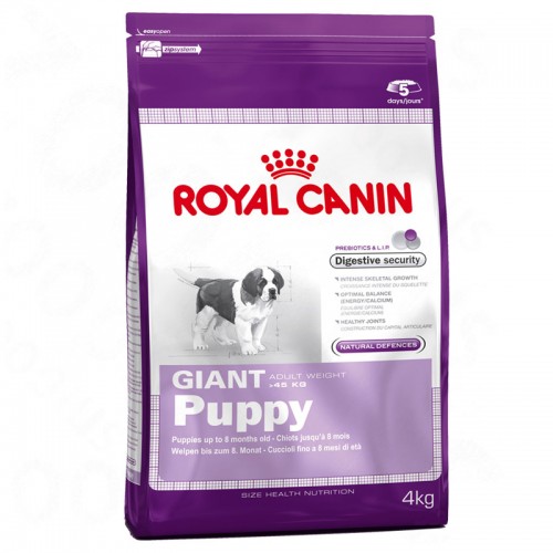 Royal Canin (Роял Канин) Giant Puppy. Сухой корм для щенков гигантских пород от 2 до 8 месяцев, 4 кг
