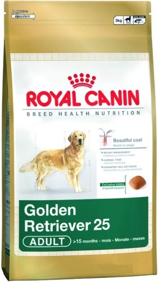 Royal Canin (Роял Канин) Golden Retriver. Сухой корм для взрослых собак породы Голден ретривер, 3 кг