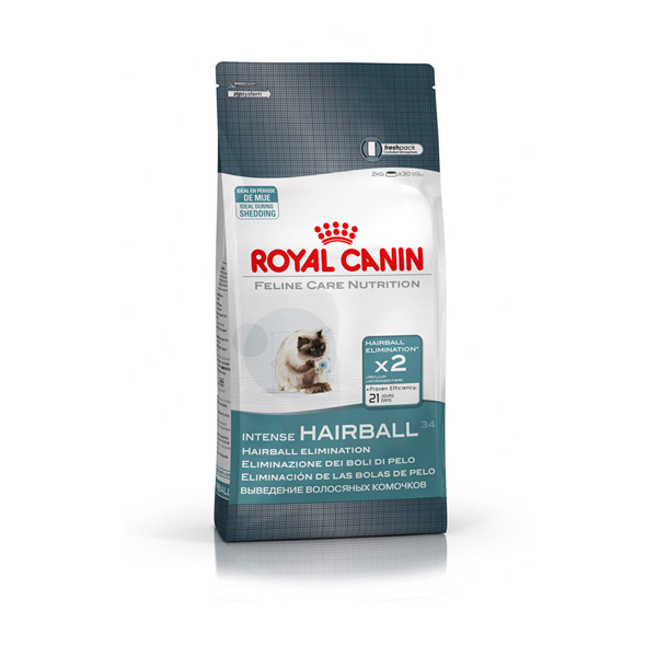 Royal Canin (Роял Канин) Hairball Care. Сухой корм для длинношерстных взрослых кошек, для выведения шерсти, 0,4 кг