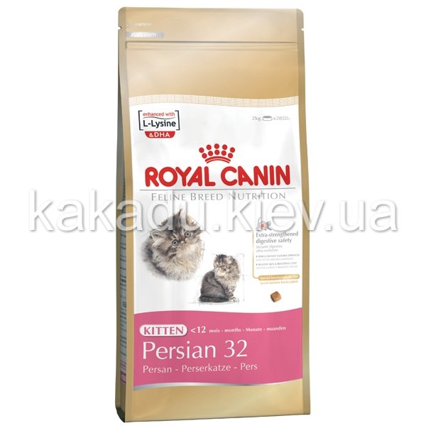 Royal Canin (Роял Канин) Persian Kitten. Сухой корм для котят Персидских пород от 4 мес. до 12 мес. 0,4 кг