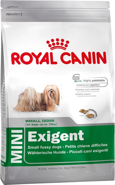Royal Canin (Роял Канин) Mini Exigent. Сухой корм для привередливых собак малых пород, 0,8 кг