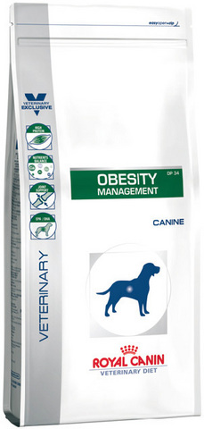 Royal Canin (Роял Канин) Obesity Management. Сухой диетический корм для собак при ожирении (стадия 1), 1,5 кг