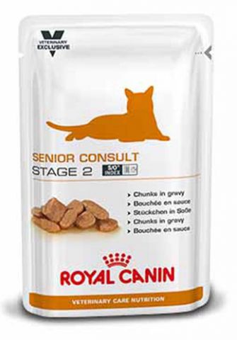 Royal Canin (Роял Канин) Senior Consult Stage 2. Консервированный корм для кошек старше 7 лет, имеющих видимые признаки старения, 100 гр.