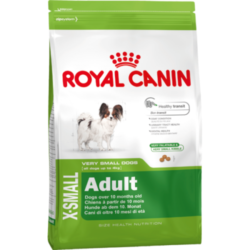 Royal Canin (Роял Канин) X-Small Adalt. Сухой корм для взрослых собак миниатюрных пород, 0,5 кг