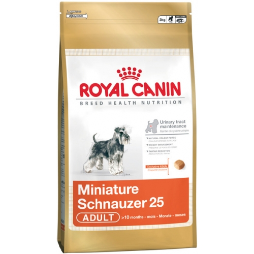 Royal Canin (Роял Канин) Miniature Schnauzer. Сухой корм для взрослых собак породы Миниатюрный Шнауцер, 0,5 кг