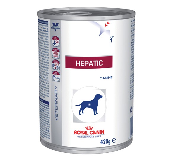 Royal Canin (Роял Канин) Hepatic. Консервированный диетический корм для собак при заболеваниях печени, 0,430 кг