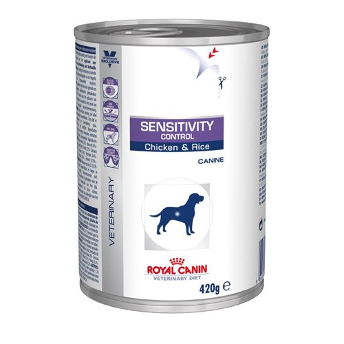 Royal Canin (Роял Канин) Sensitivity Control Chicken. Консервированный диетический корм с курицей для собак при пищевой аллергии, 0,420 кг