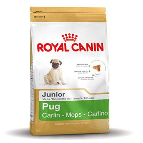 Royal Canin (Роял Канин) Pug Junior. Сухой корм для щенков породы Мопс, 0,5 кг