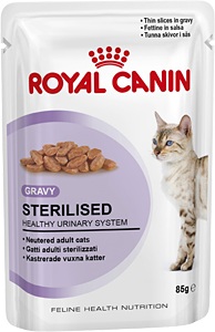 Royal Canin (Роял Канин) Sterilised. Консервированный корм для стерилизованных котов и кошек, 85 г