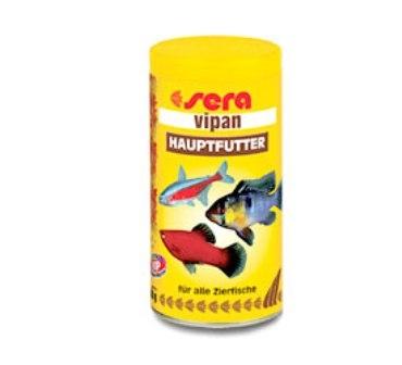 Sera (Сера) Vipan +25% . Корм для всех аквариумных рыб универсальный  (хлопья)  100 мл + 25 %
