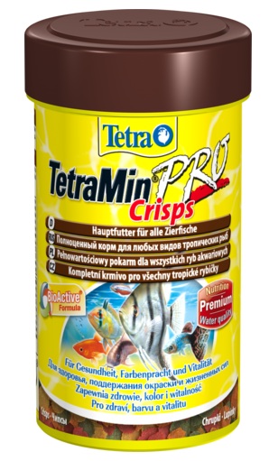 Tetra (Тетра) Pro Energy. Основной корм для всех видов рыб (чипсы) 100 мл