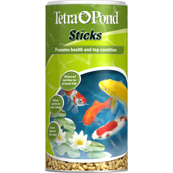 Tetra (Тетра) 1 л  Pond Sticks Корм для всех видов прудовых рыб в виде плавающих палочек
